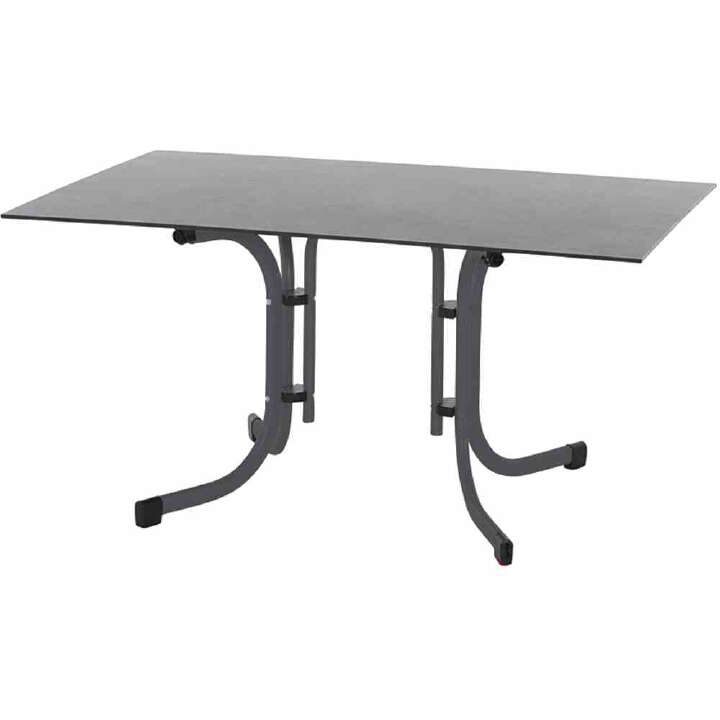 SIENA GARDEN Sola Klapptisch 140x90 cm, anthrazit